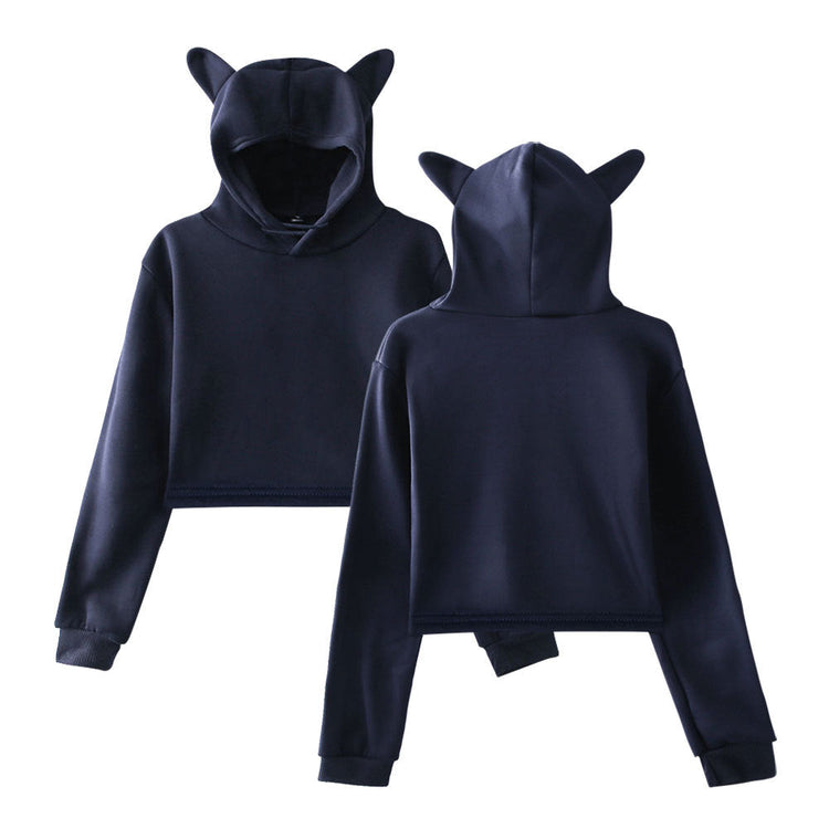 Sweatshirt Women Hoodie Pullover Clothes For Girls Streetwear Spring Long Sleeve Crop Top Hoodies My Store