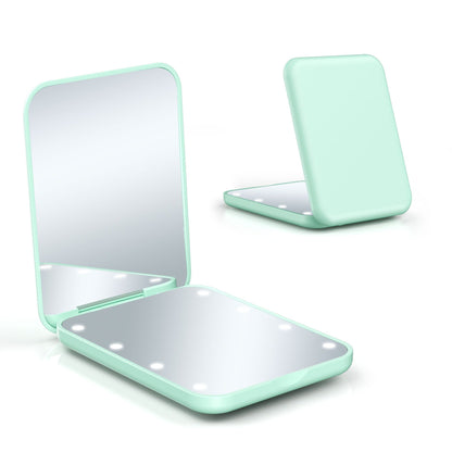 Ultra-thin LED Handheld Makeup Mirror 1Heartof5