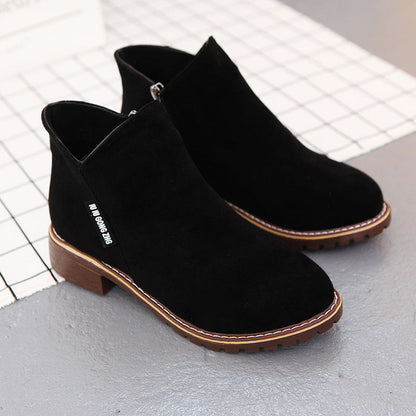 Ankle Boots Fall Winter Frosted Shoes Women Fashion My Store