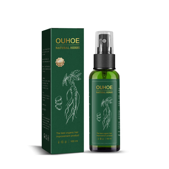 OUHOE Ginseng Hair Growth Lotion Ginseng  Moisturizing Hair Care Hair Growth Spray 1Heartof5