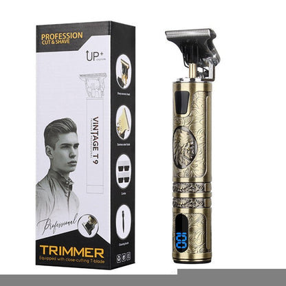 Beard Trimmer Hair Clippers Cordless Hair Cutting Kit Barber Shaving Machine For Men USB Rechargeable 1Heartof5