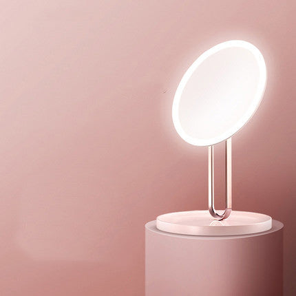 Desktop LED Makeup Fill Mirror With Light 1Heartof5