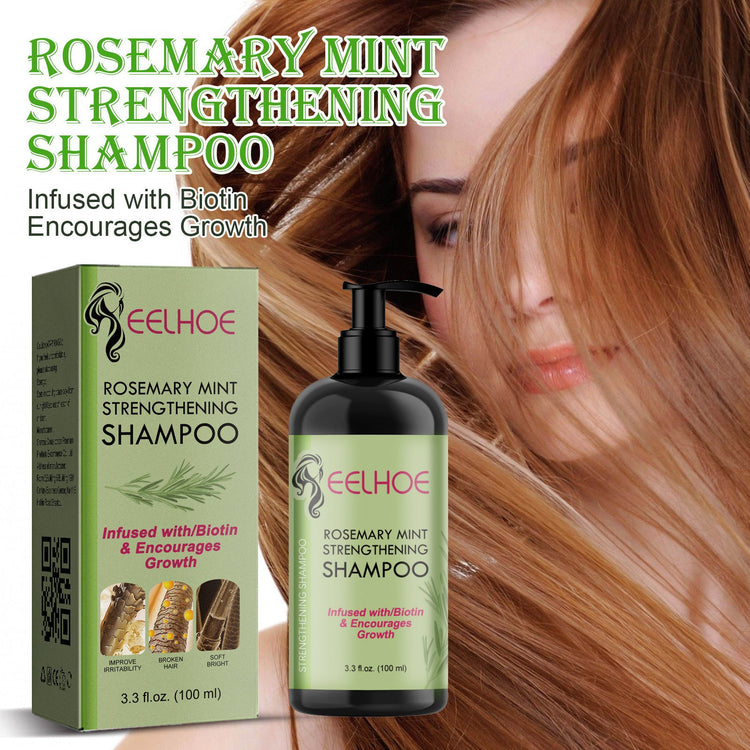 Rosemary Mint Shampoo Moisturizing Supple Hair Repair Dry Frizz Refreshing Shampoo Hair Care My Store