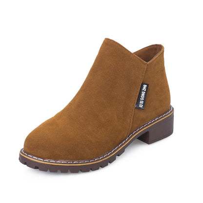 Ankle Boots Fall Winter Frosted Shoes Women Fashion My Store