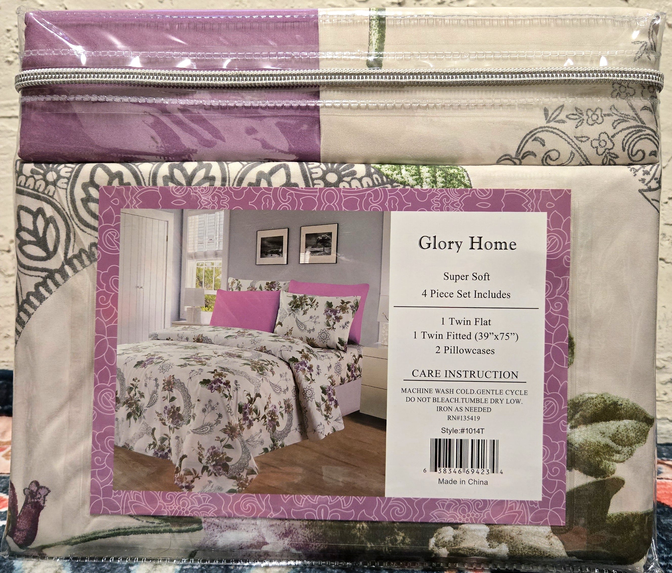 Twin Size 4 Pieces Set 1Heartof5