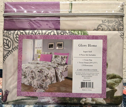 Twin Size 4 Pieces Set 1Heartof5