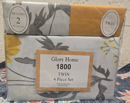 Twin Size 4 Pieces Set 1Heartof5