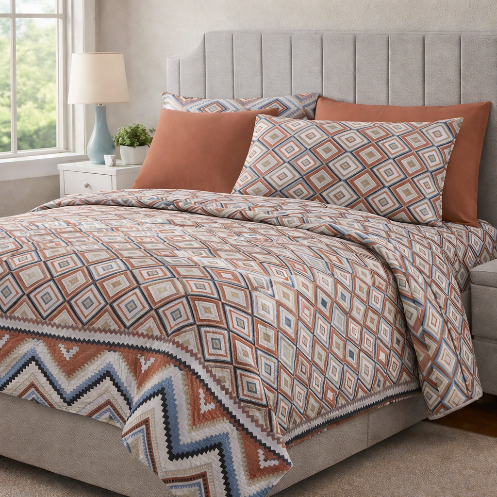 Queen Size 6 Pieces Set 1Heartof5