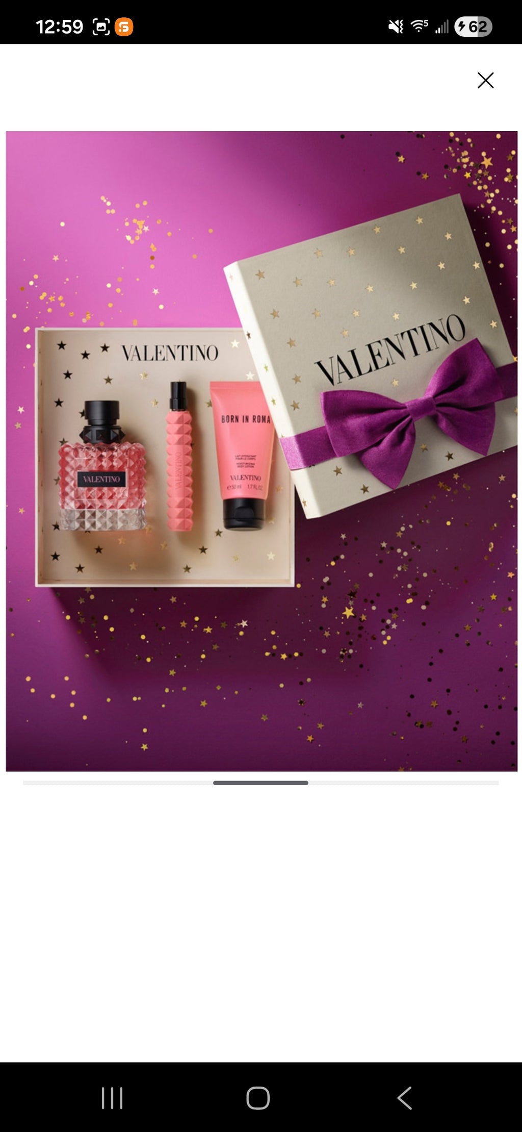 Valentino Born in Roma Donna 3-pc Eau de Parfum Gift Set with Body Lotion