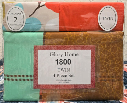 Twin Size 4 Pieces Set 1Heartof5