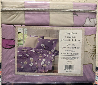 Queen Size 6 Pieces Set 1Heartof5