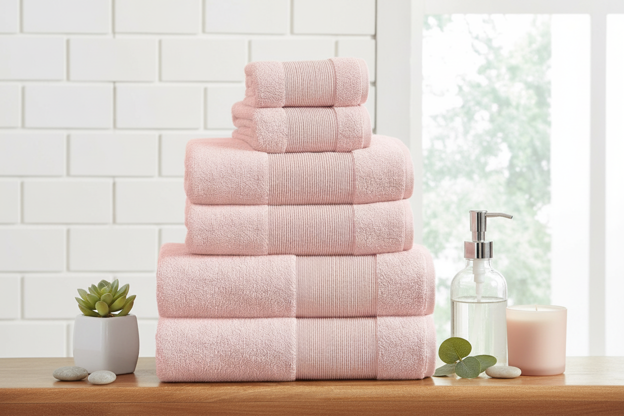 Modern Threads 6 Piece Towel Set 1Heartof5