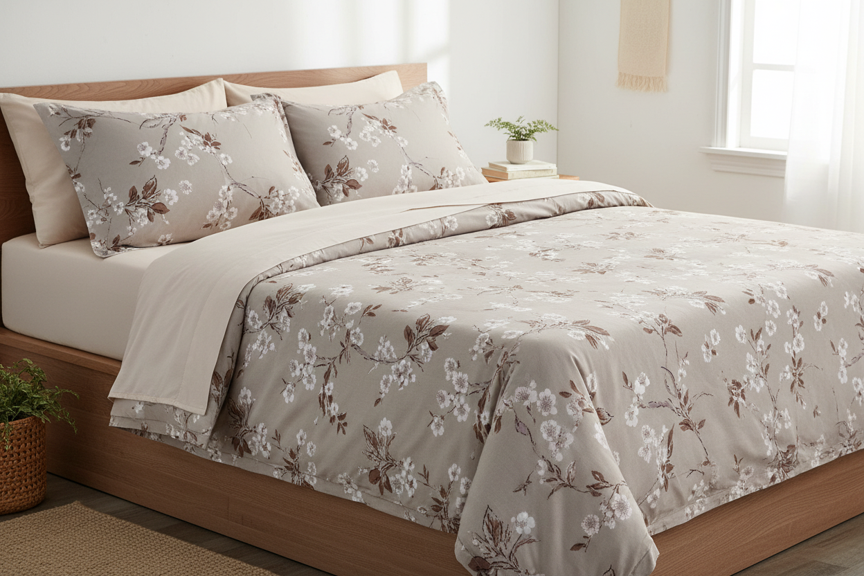 6 Piece Sheet Set Size King 1Heartof5