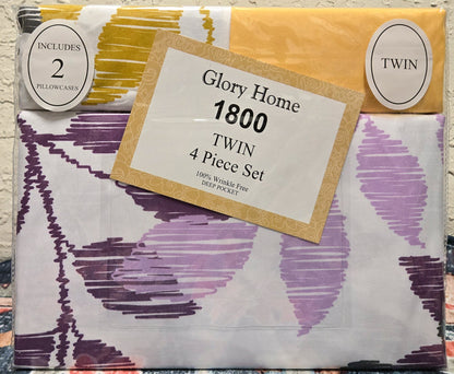 Twin Size 4 Pieces Set 1Heartof5