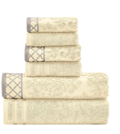 Modern Threads 6 Piece Towel Set 1Heartof5